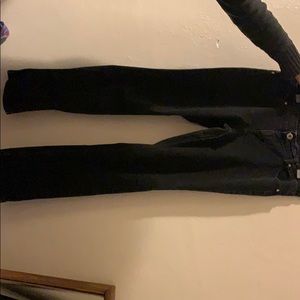 Size 15 black boot cut jeans